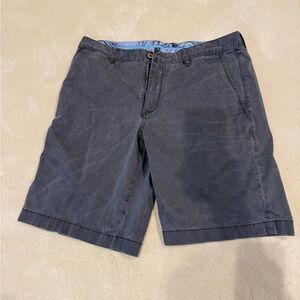 Tommy Bahama Charcoal Flat Front Shorts